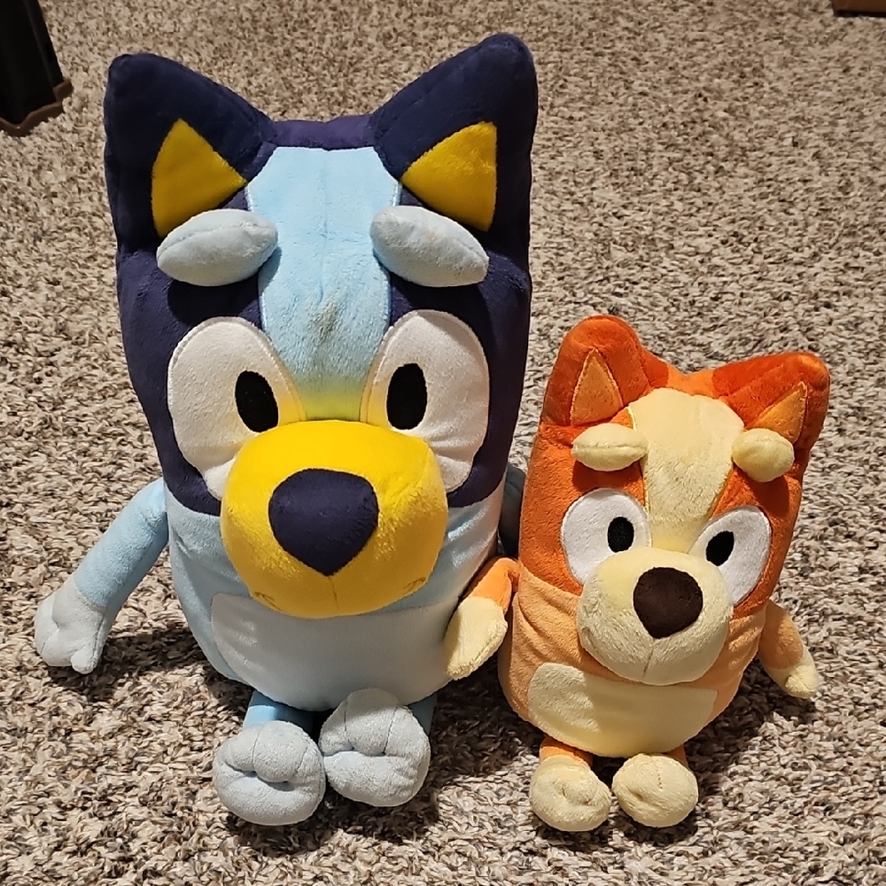 Bluey And Talking Bingo Plush Bundle